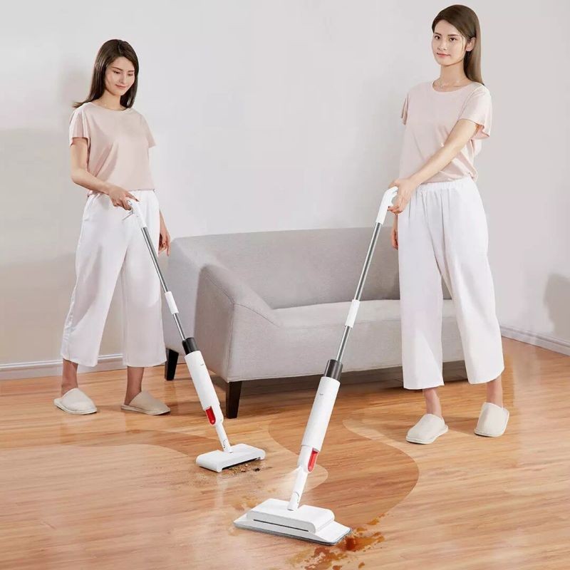 Mop 2 in 1 cu pulverizator Xiaomi Deerma, colector praf 230 ml, cap rotativ 360 grade, rezervor 280 ml, ergonomic - imagine 12